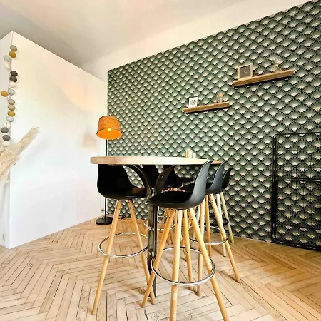 아파트 Le Mediterranee - 4 Pers - 200 M Des Plages 앙티브